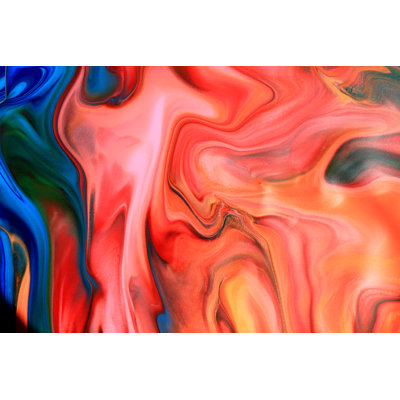 Crayons de cire fondue sur toile Franne