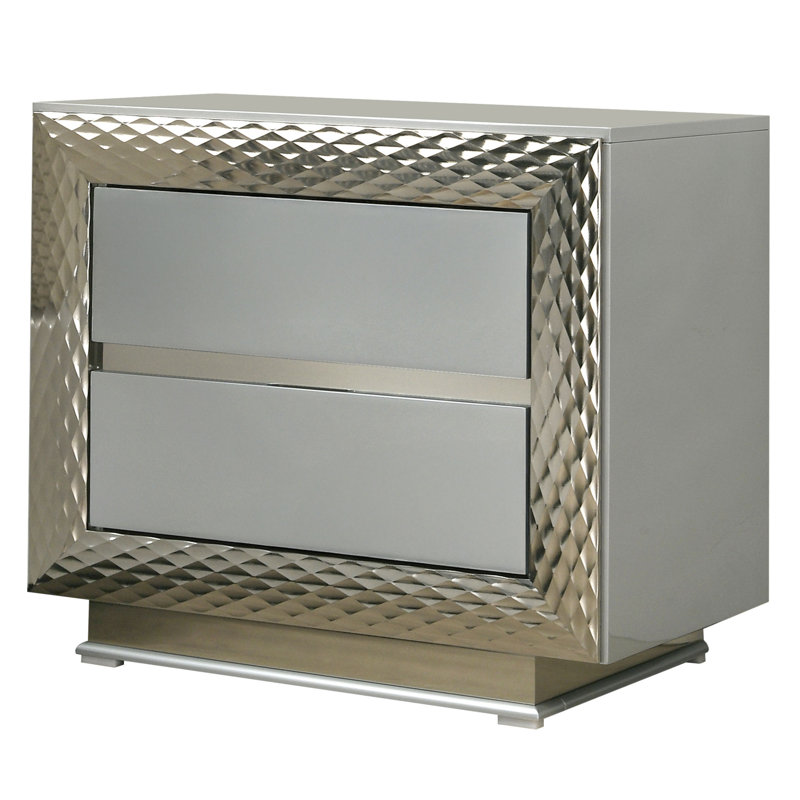 Metropolitan 2-Drawer Nightstand