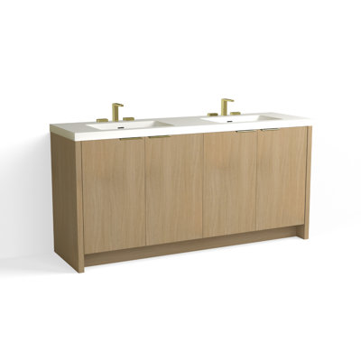 72 in. Handmade Double Vanity
