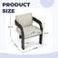 Ensemble de chaises Modern Boucle - structure en caoutchouc avec support ergonomique (ensemble de 2)-1382870536