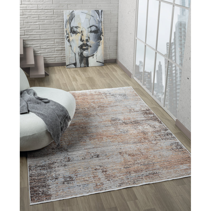 Tapis multicolore Arieyonna San Juan de United Weavers, Tapis de couloir 2 pi 7 po x 7 pi 2 po