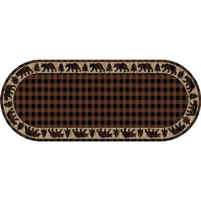 Tapis brun American Destination