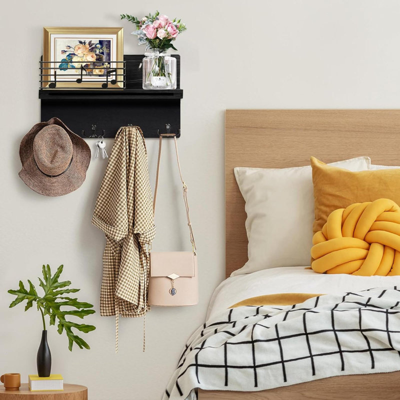 Wall Organizer with Mail Storage