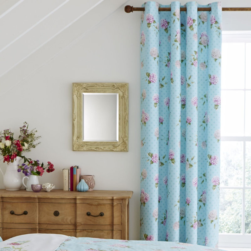 Embroidered Floral Single Panel