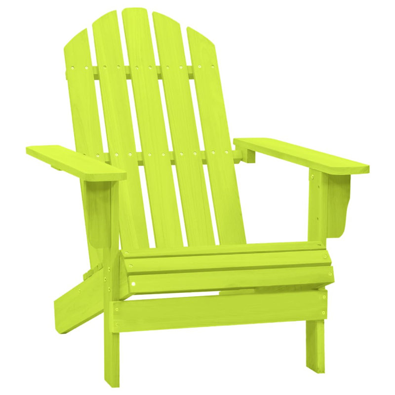 Tackett Outdoor Single Sun Lounger, Green