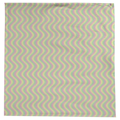 Avicia Chevron 100% Cotton Square Tablecloth