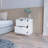 White 2-Drawer Nightstand-1457977404