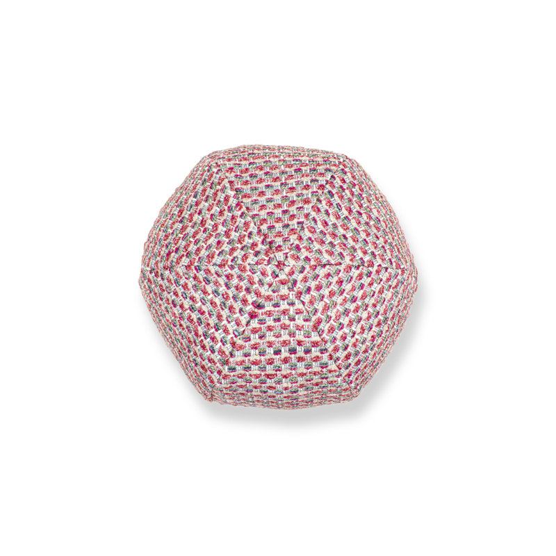 Circular Pillow Cover & Insert, Posey