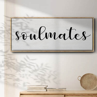 Soulmates- Framed Canvas