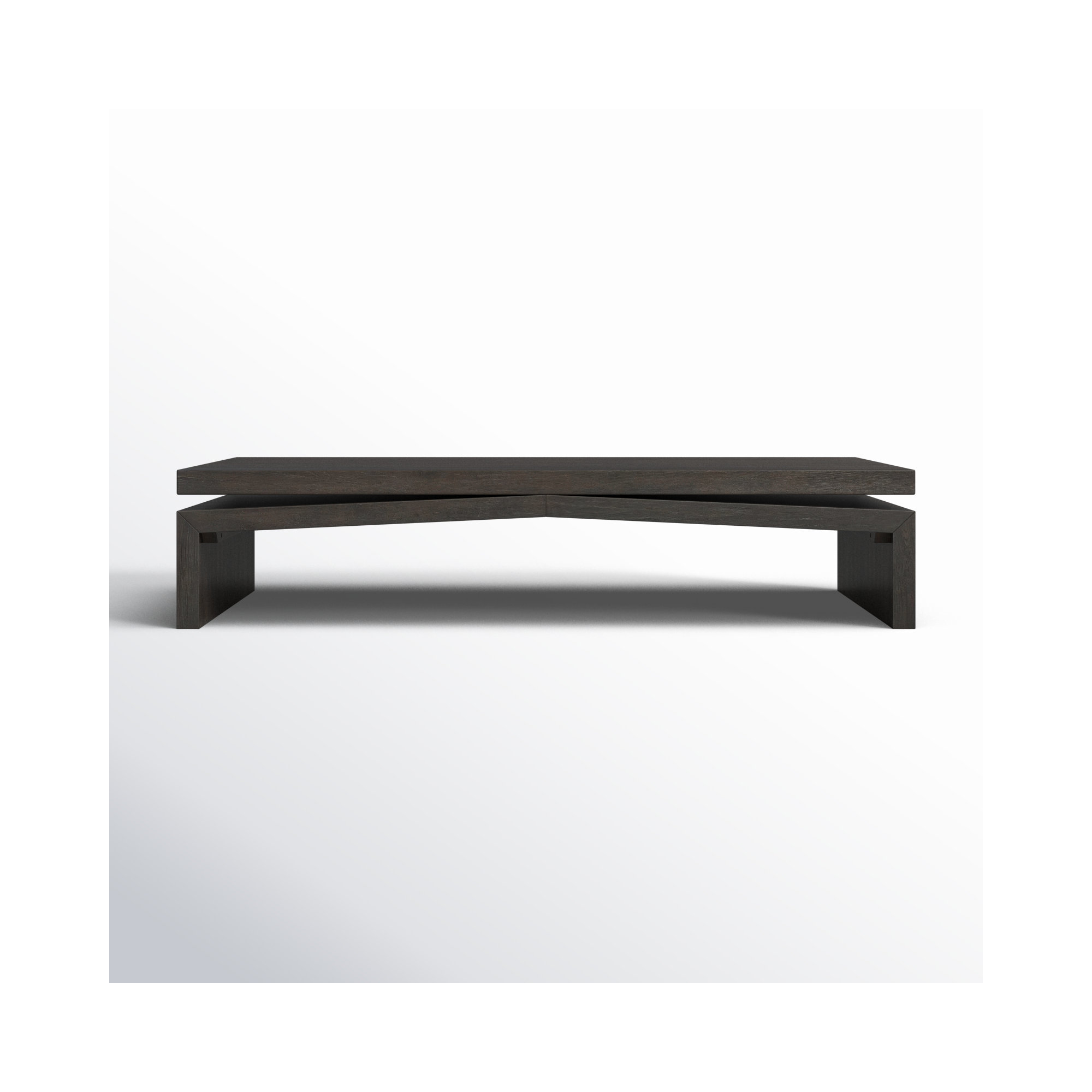 Henn Coffee Table, Smoked Black Venee
