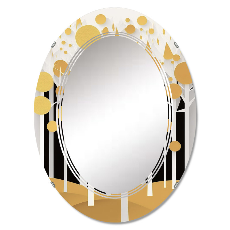 Miroir mural Zimmie, 30 po x 20 po