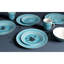 Service de vaisselle en porcelaine Bungalow Rose Shyleen - Service pour 4