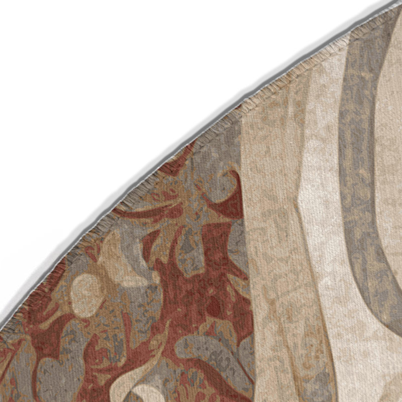 Tapis intérieur et extérieur Crystalline Sands, Rond 5 pi