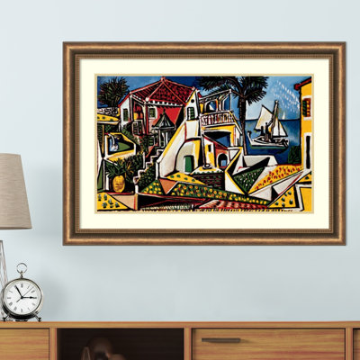 " Paysage Mediterraneen " by Pablo Picasso