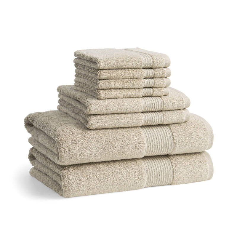 Ensemble de serviettes de bain 8 pièces Ted Baker, Brun