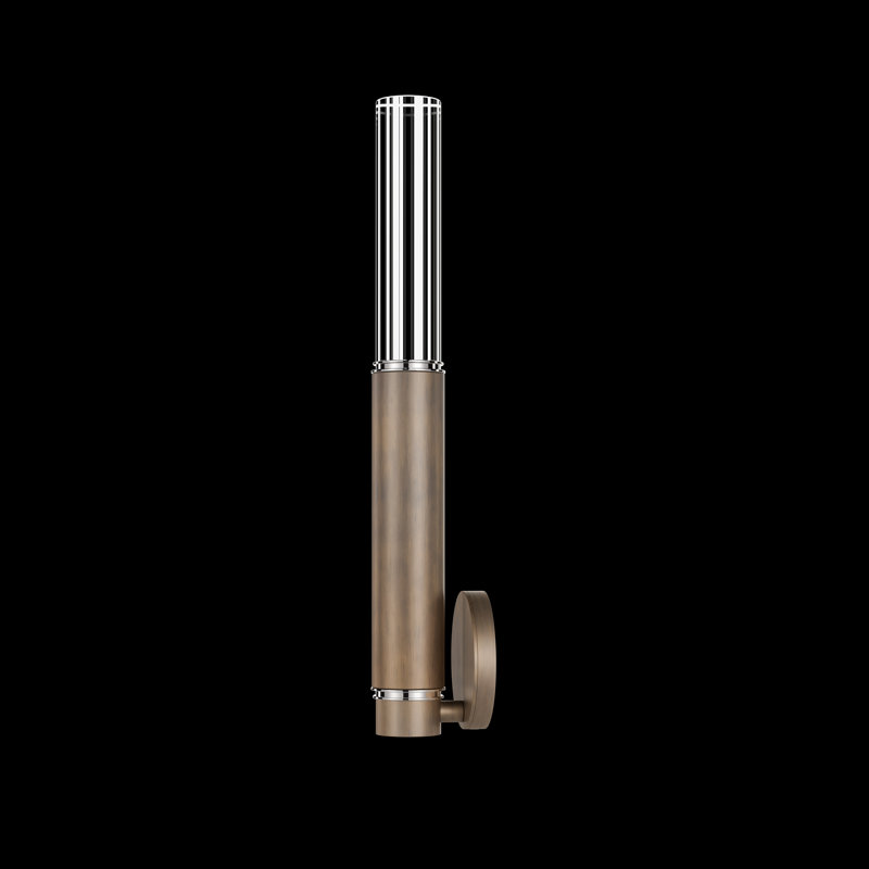 LED Wallchiere, Bronze/Nickel