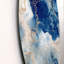 «Blue and Gold Marble Clouds III», art mural moderne en métal-68852265