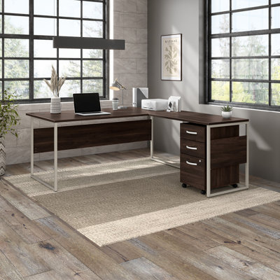 Hybrid Piece Computer Desk Office Set