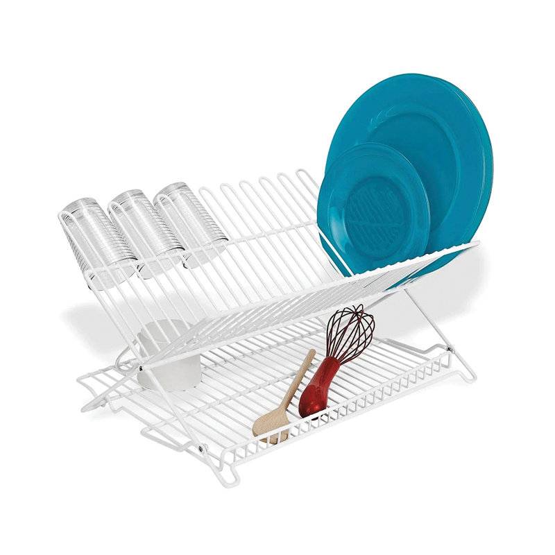 Dish Rack, White