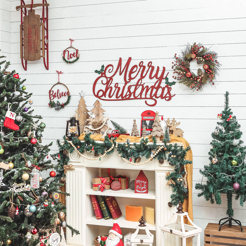Plaque « Merry Christmas »