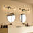 Stayko 3 - Light Bathroom vanity Lighting with 3 LED Bulbs Included
