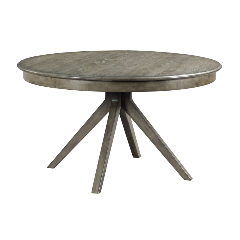 Analeshia Maple Round Solid Wood Dining Table