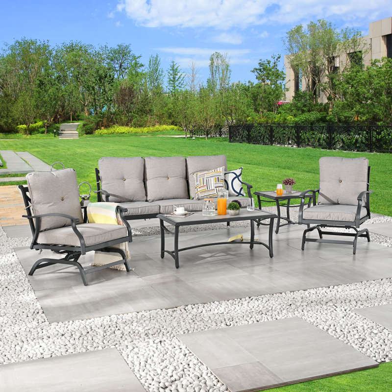 5-Piece conversation set, Gray
