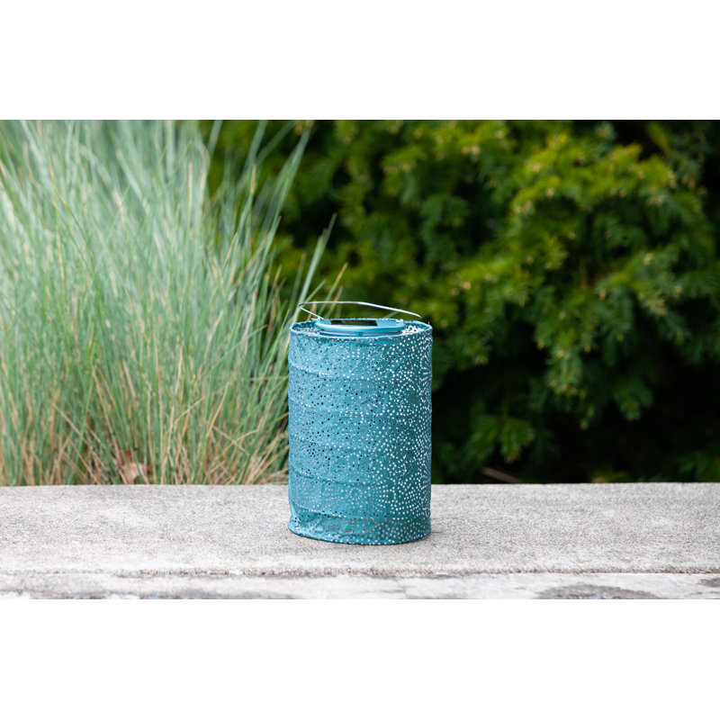 Emerald Tyvek Solar Lantern with High-Powered Dual LED