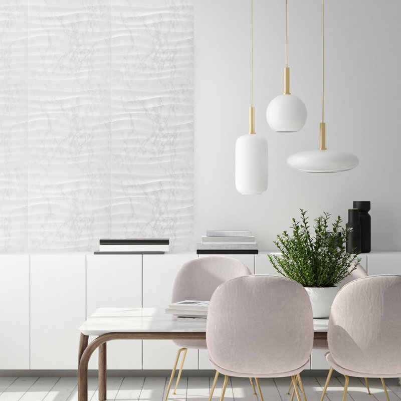 Creeden 50 cm x 50 cm 3D Wall Panel (6-pack)