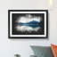 Lake Mcdonald Montana Paint Splash - Picture Frame Graphic Art-56865810-56865811