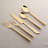 Fairfax Gold PVD 5 Pc. Flatware Set