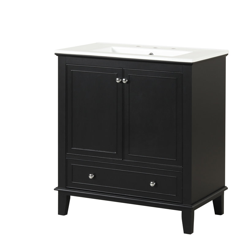 Meuble-lavabo simple avec plateau Sterina 30