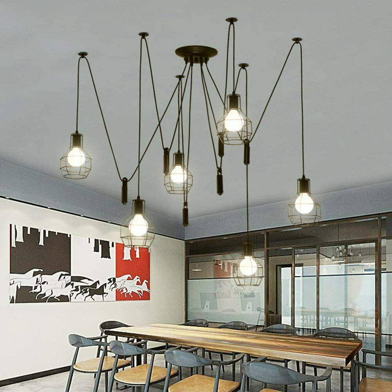 Currier 6 - Light Unique/Statement Chandelier