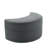 Niama Curved Chenille Storage Ottoman-617328549