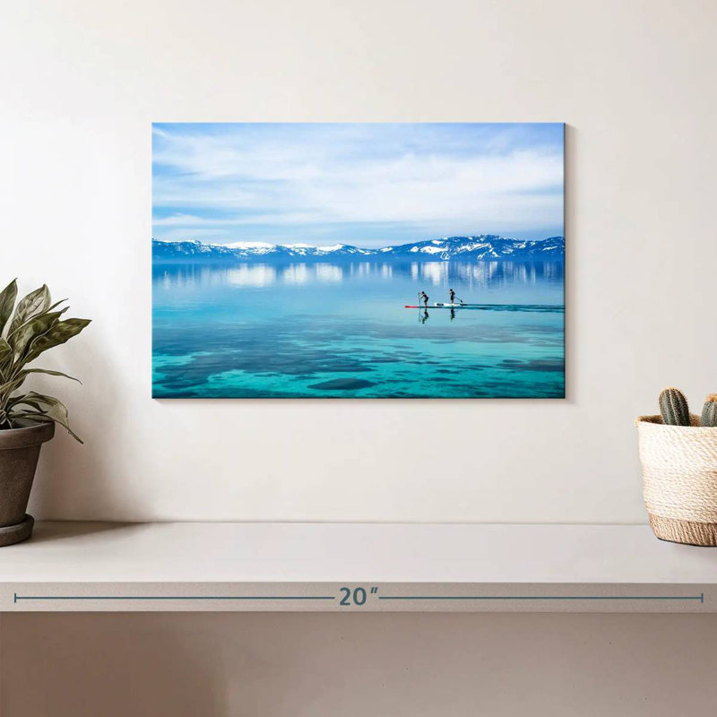Sireci Lake Tahoe Paddleboarding, 8" H x 12" W