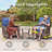 Gustave 5-Piece Outdoor Wicker Patio Furniture Set, All-Weather Conversation Set With Olefin Cushions-438662080