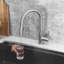 Stylish Modena Single Handle Pull Down Kitchen Faucet with Reversible Osmosis-108999622