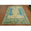 Tapis turc transitionnel en laine Oushak 9x12