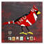 «Indiana Cardinal» par Design Turnpike, impression sur toile-16420196