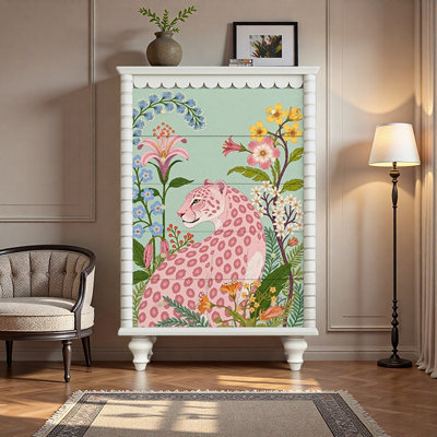 Armoire moderne à 5 tiroirs Modern Panther