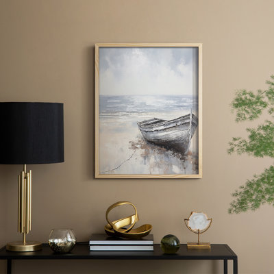 NAUTICAL Series CDXCI, reproduction encadrée - bois massif