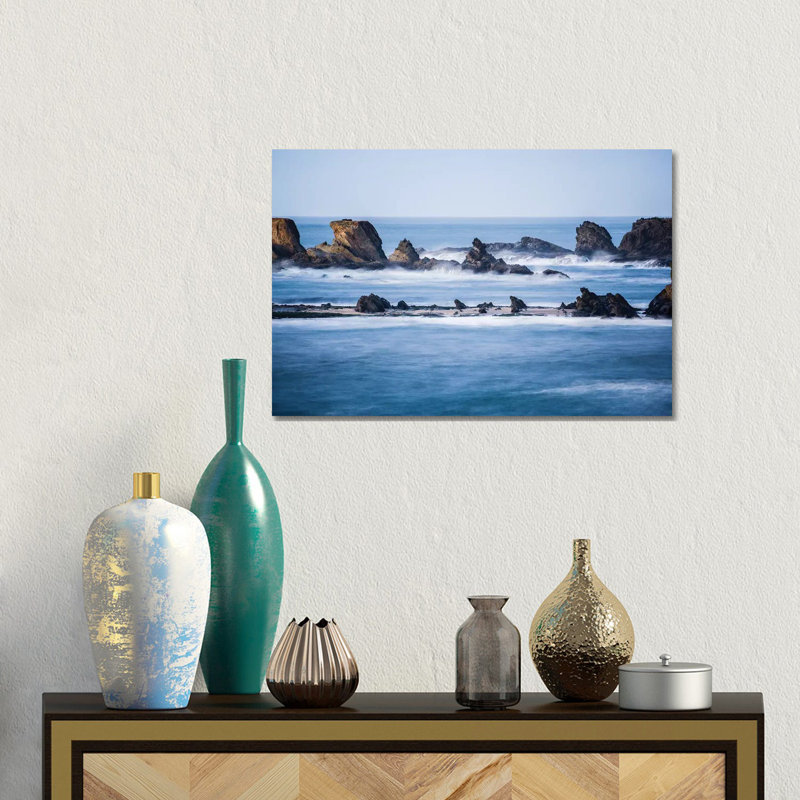 Winter Storm Watching II, Shore Acres State Park, Southern Oregon Coast, USA by Stuart Westmorland - Wrapped Canvas Gallery-Wrapped Canvas Giclée
