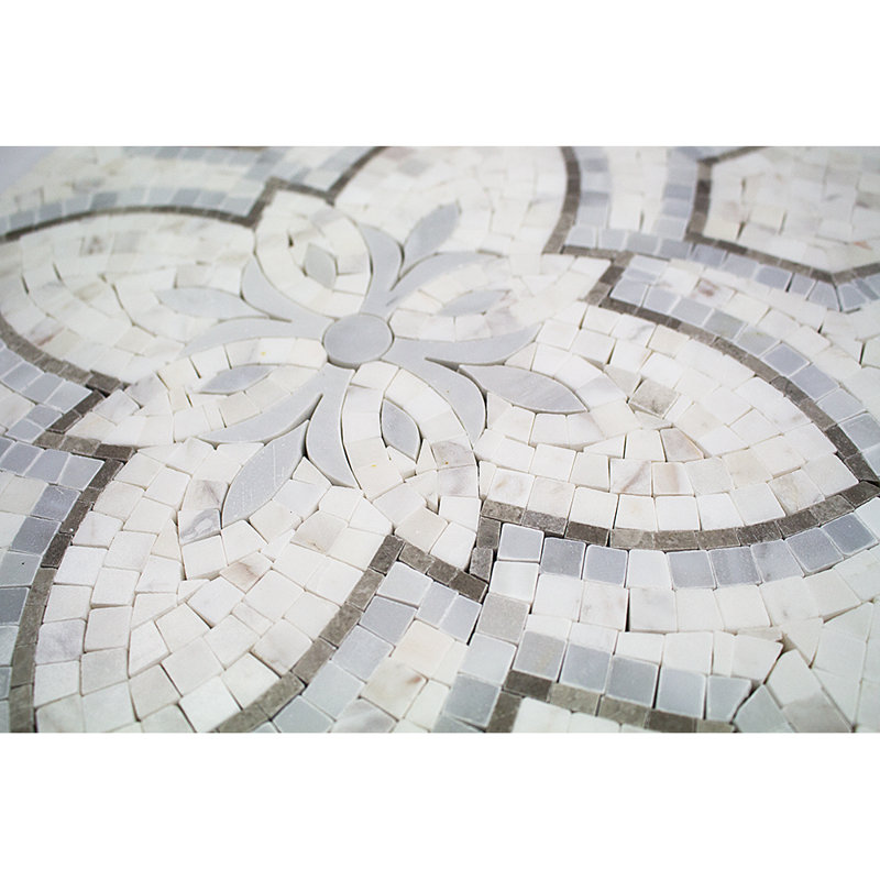 Carrelage mosaïque en marbre Garden