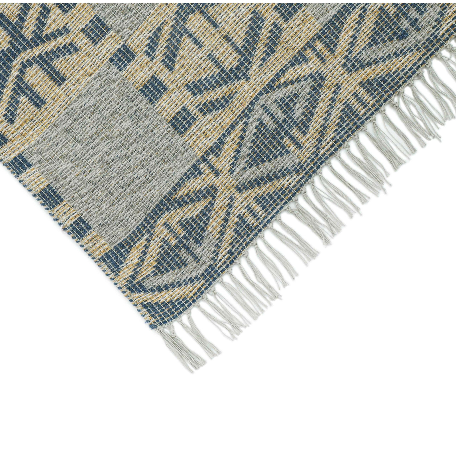 Westwood Flatweave Geometric Wool Rug, Runner 2'6" x 8'