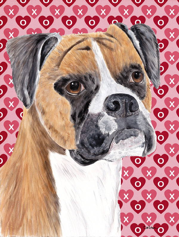 Drapeau de jardin Varastad, Boxer