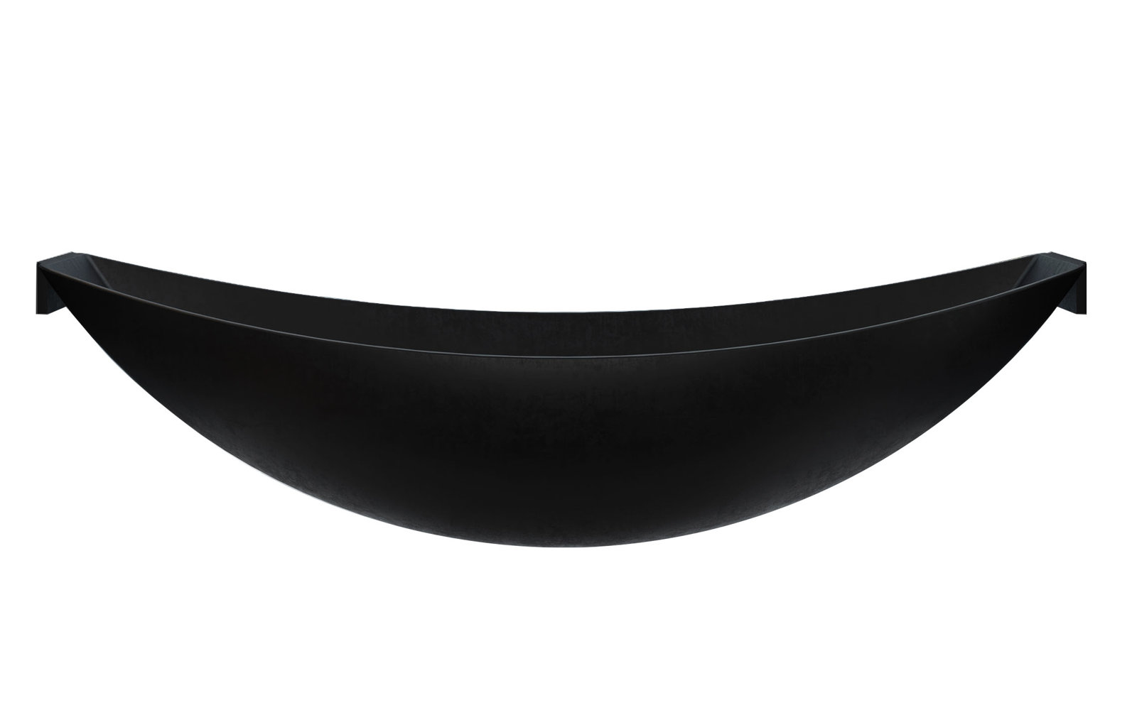 79" Wall-Mounted Soaking Acrylic Bathtub