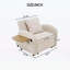 Chaise convertible simple avec carte d'ordinateur et ports USB pour le travail et la détente-1733651376