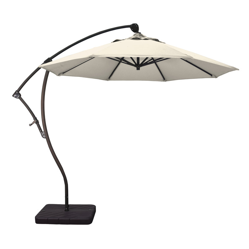 Parasol en porte-à-faux 9' Welwyn, Toile toile Truebrue® Sunbrella®