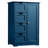 Blue Bathroom Storage Cabinet With 4 Drawers And 1 Door-1178162318