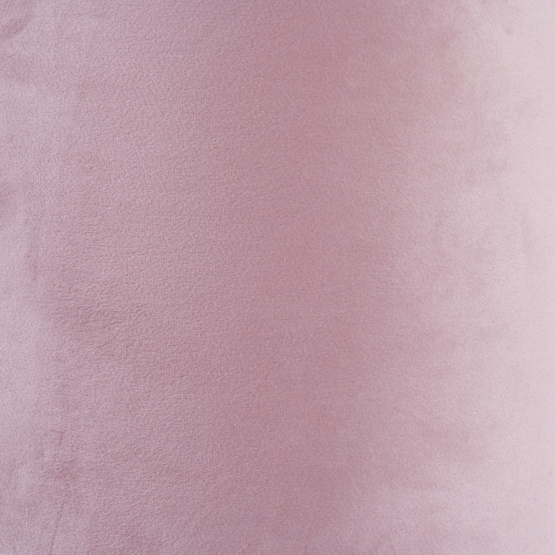 Rene Velvet Drum Lamp Shade ( Uno ), Pink, 29cm H x 45cm W x 45cm D